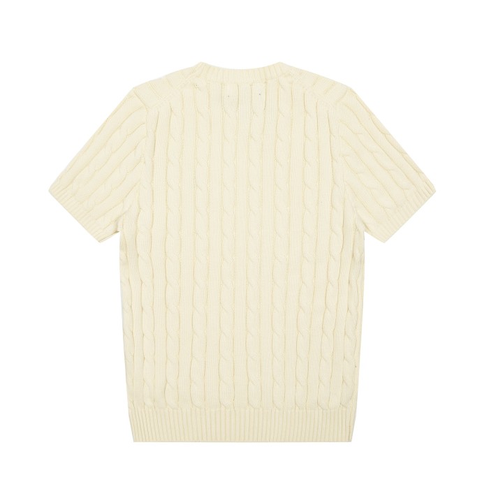 27971173 Embroidered Logo Knit T-shirt 12 colors for girls