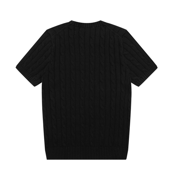 27971173 Embroidered Logo Knit T-shirt 12 colors for girls