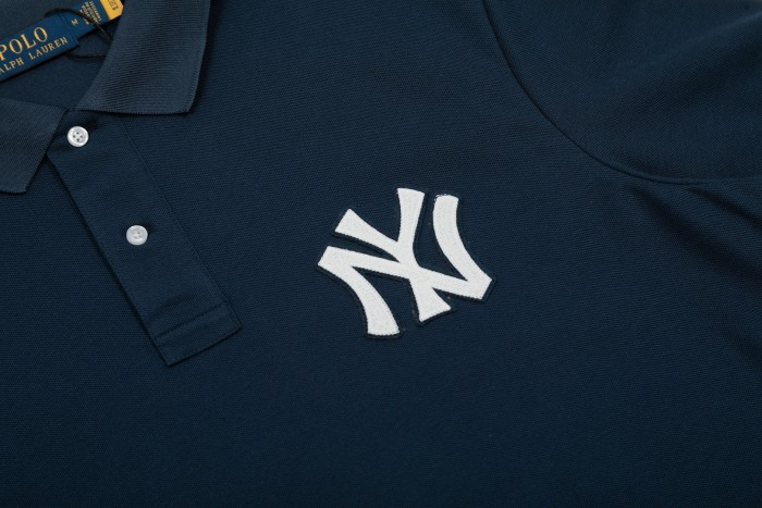 27970405 Co-Branded Embroidered Logo POLO Lapel shirt 2 colors