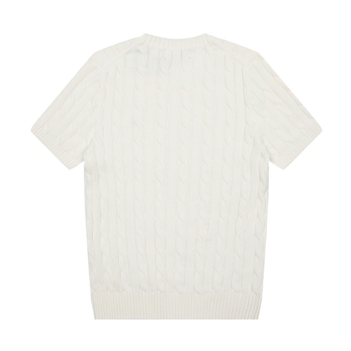 27971173 Embroidered Logo Knit T-shirt 12 colors for girls