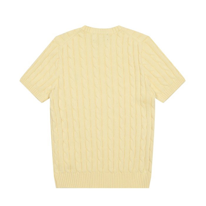 27971173 Embroidered Logo Knit T-shirt 12 colors for girls