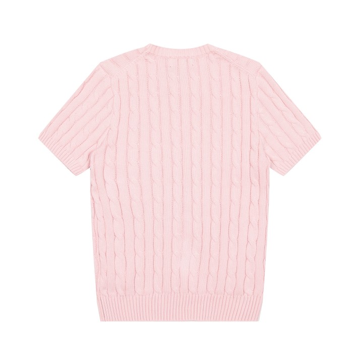 27971173 Embroidered Logo Knit T-shirt 12 colors for girls