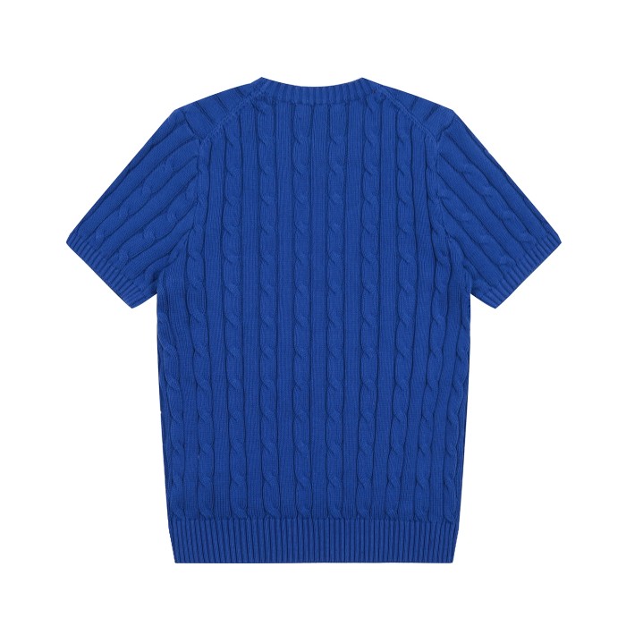 27971173 Embroidered Logo Knit T-shirt 12 colors for girls