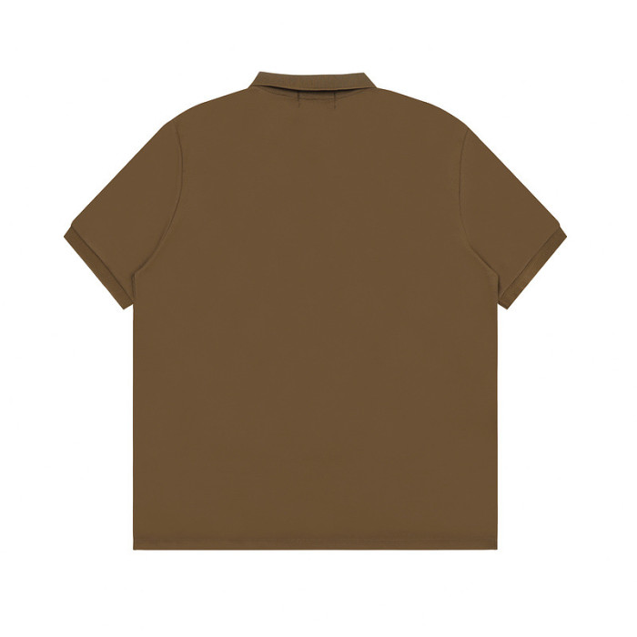 27972788 Classic embroidered logo lapel polo shirt 12 colors