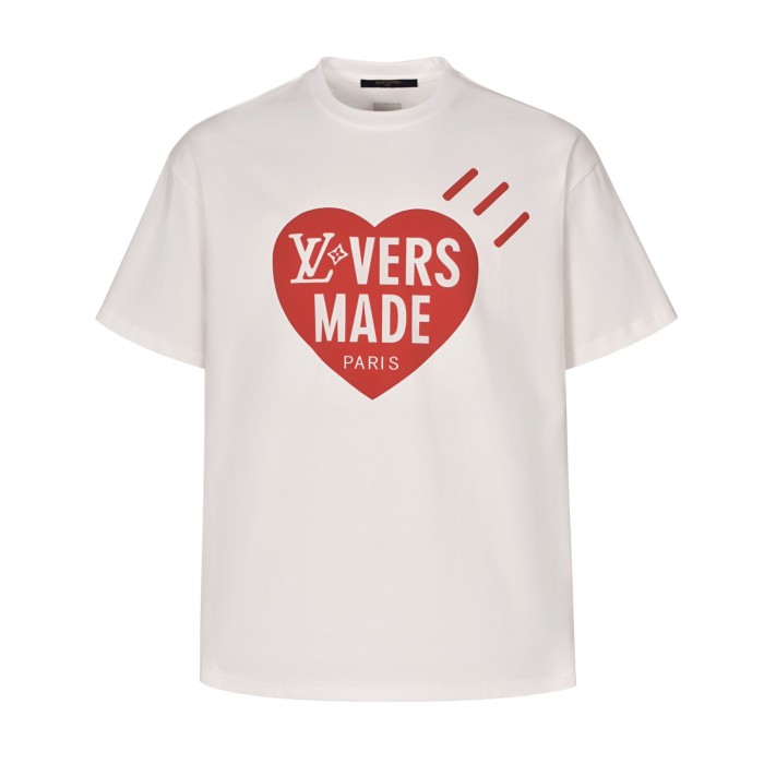1:1 quality version 27975220 Red Heart Cartoon Head Printed tee