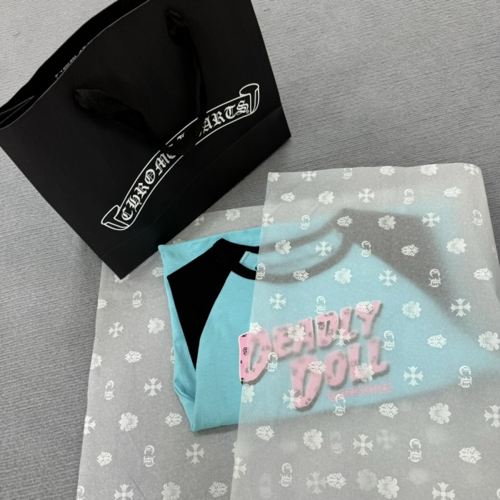 1:1 quality version 27975224 Colorblock Print Tee for girls