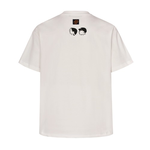 1:1 quality version 27975220 Red Heart Cartoon Head Printed tee