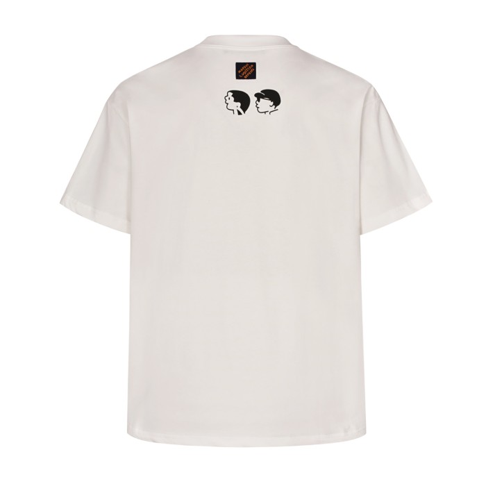 1:1 quality version 27975220 Red Heart Cartoon Head Printed tee