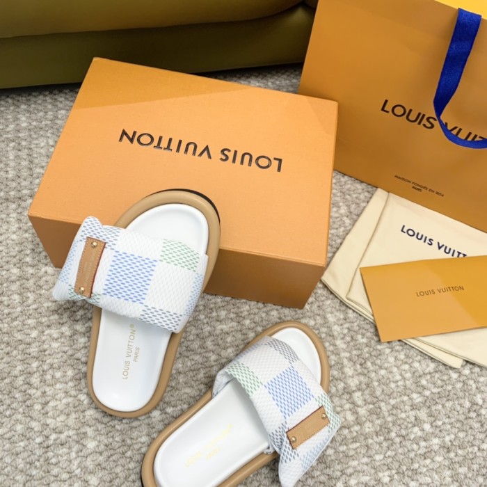 1:1 quality version 27984727 Down Velcro Sandals 5 colors