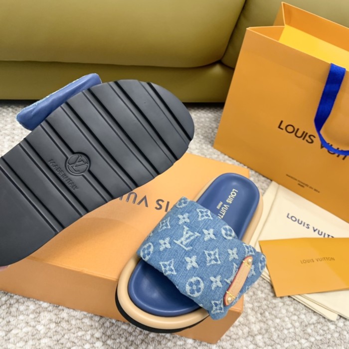 1:1 quality version 27984727 Down Velcro Sandals 5 colors