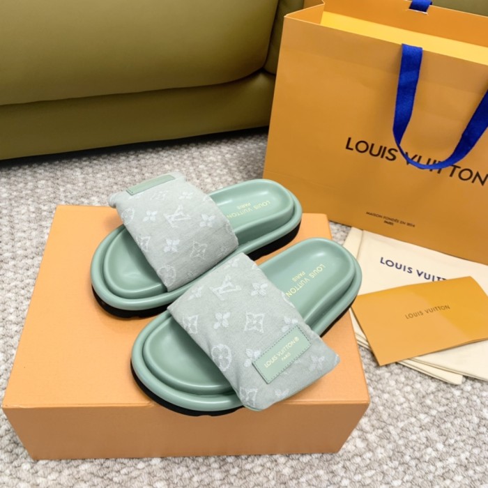 1:1 quality version 27984727 Down Velcro Sandals 5 colors