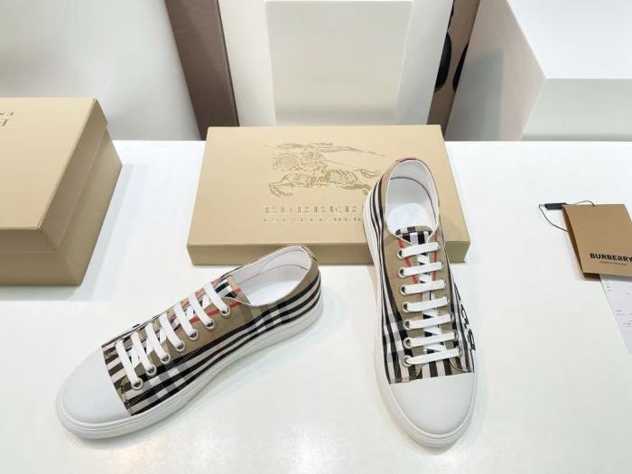 1:1 quality version Plaid canvas shoes 9 colors