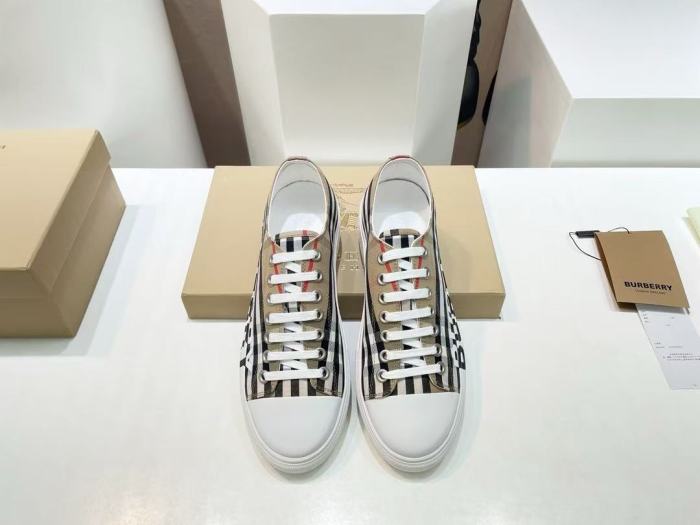 1:1 quality version Plaid canvas shoes 9 colors