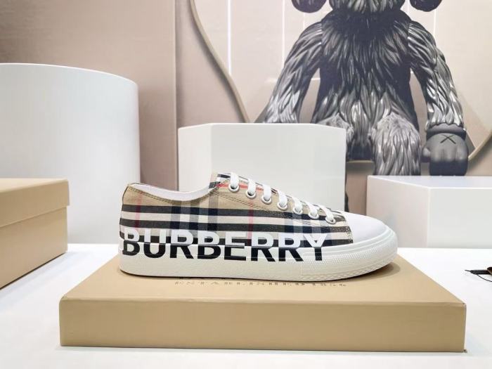 1:1 quality version Plaid canvas shoes 9 colors
