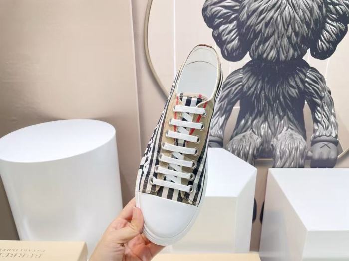 1:1 quality version Plaid canvas shoes 9 colors