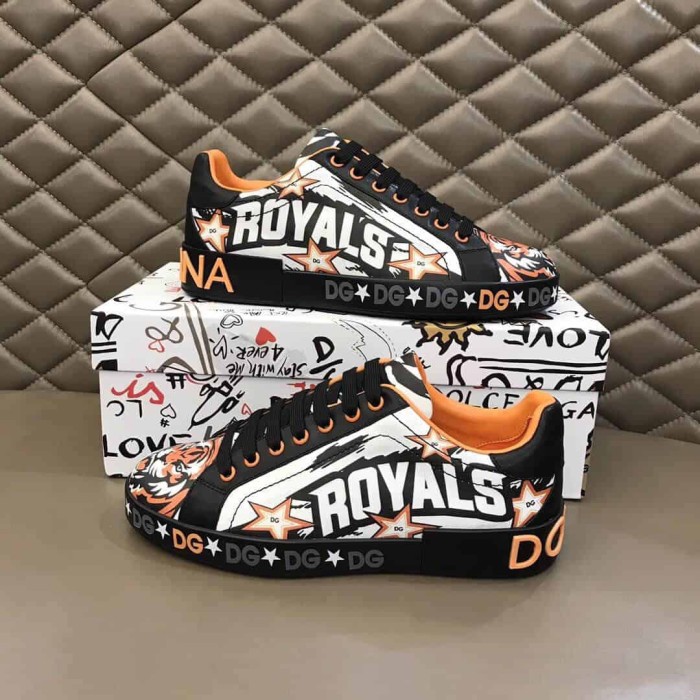 DOLCE    G@BB@N@ PORTOFINO JUNGLE SPORT SNEAKERS   DG88