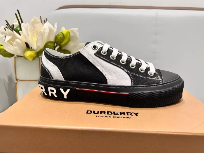 BURB5RRY CHECK COTTON SNEAKERS   BBR130