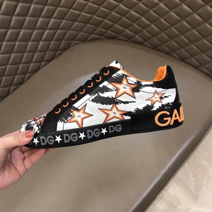 DOLCE    G@BB@N@ PORTOFINO JUNGLE SPORT SNEAKERS   DG88