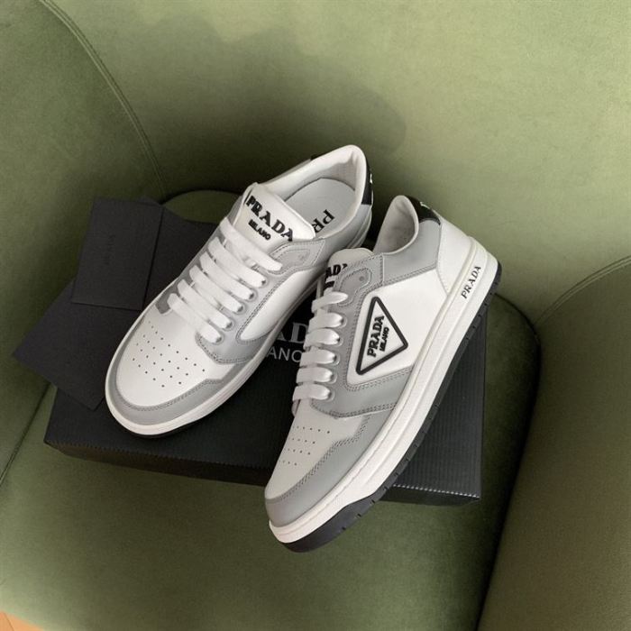 PR@DA@ DISTRICT SNEAKER WHITE GRAY   PRD090