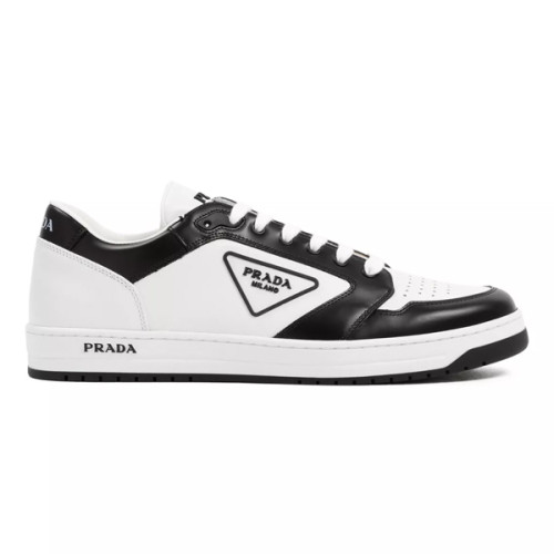 PR@DA@ DISTRICT SNEAKER WHITE BLACK   PRD091