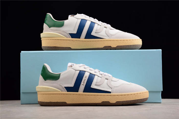 L@nvin Mesh and Suede Sneakers