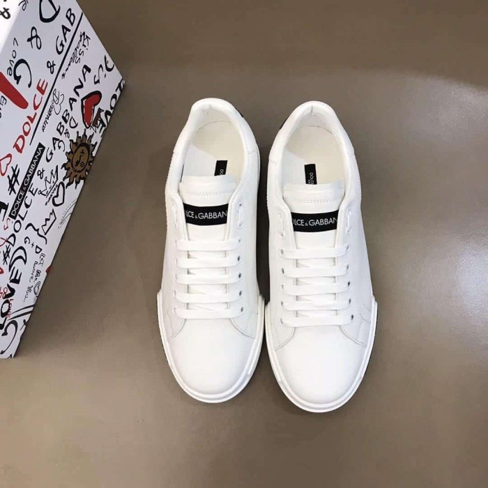 DOLCE    G@BB@N@ PORTOFINO LOW-TOP SNEAKERS   DG86