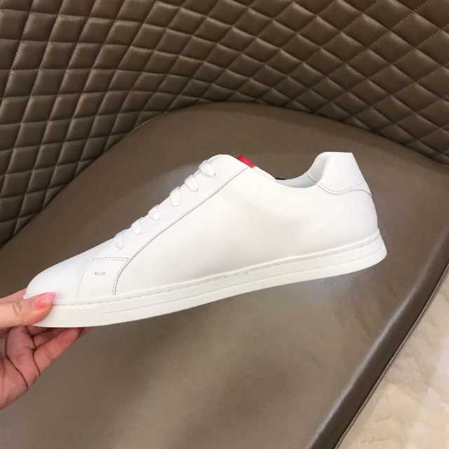 FEND1 FF LOGO PRINT LOW-TOP SNEAKERS   FD16