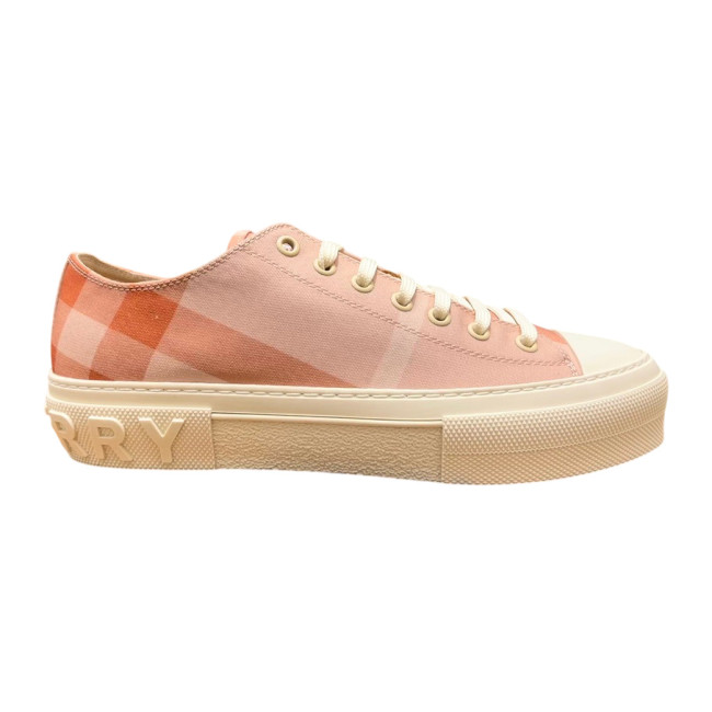BURB5RRY CHECK COTTON SNEAKERS   BBR128