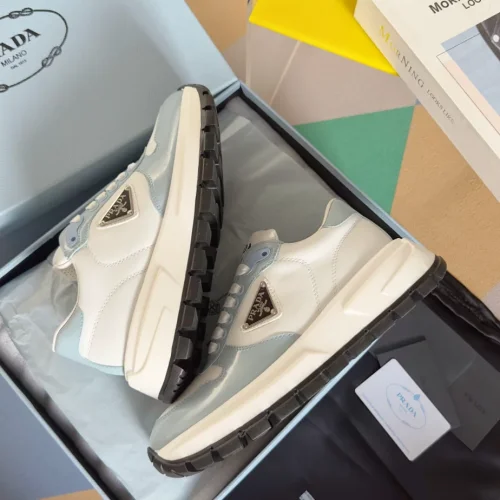 PR@DA@ PRAX 01 RE-NYLON SNEAKERS   PRD068