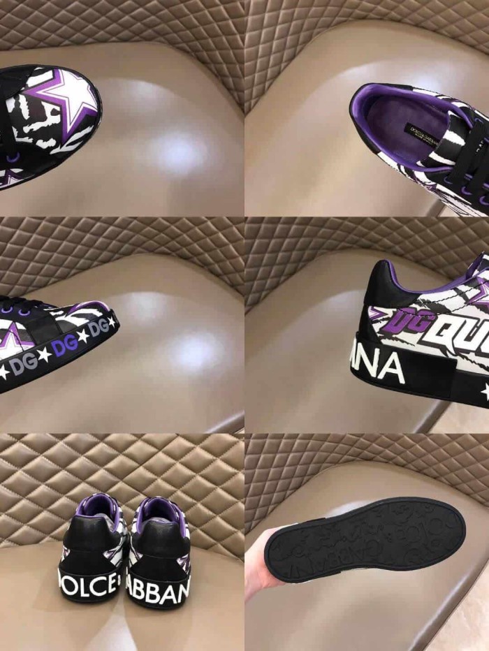 DOLCE    G@BB@N@ PORTOFINO JUNGLE SPORT SNEAKERS   DG89