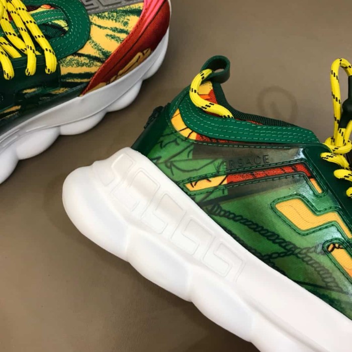VERS@CE CHAIN REACTION SNEAKERS   VS9