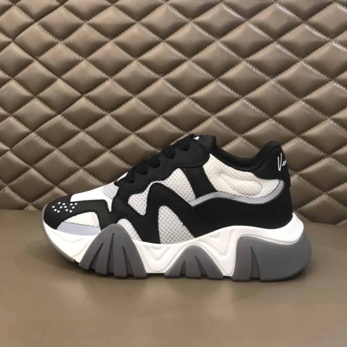 VERS@CE MULTICOLOURED CHUNKY SOLE SNEAKERS   VS36