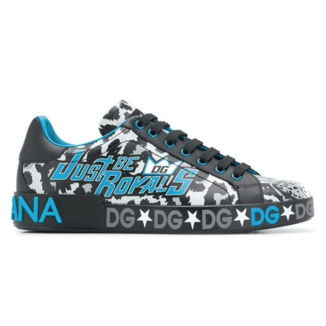 DOLCE    G@BB@N@ PORTOFINO JUNGLE SPORT SNEAKERS   DG90