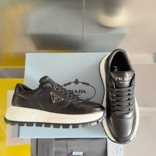 PR@DA@ PRAX 01 RE-NYLON SNEAKERS   PRD067