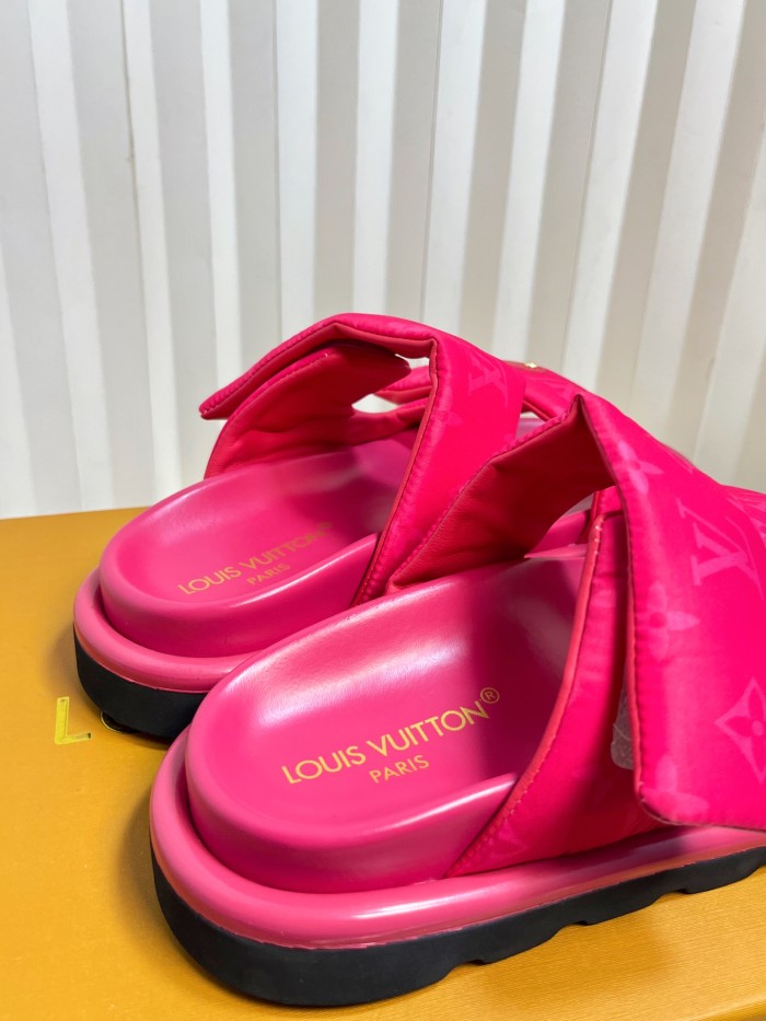 1:1 quality version 28000226 Chubby Old Flower Sandals 6 colors