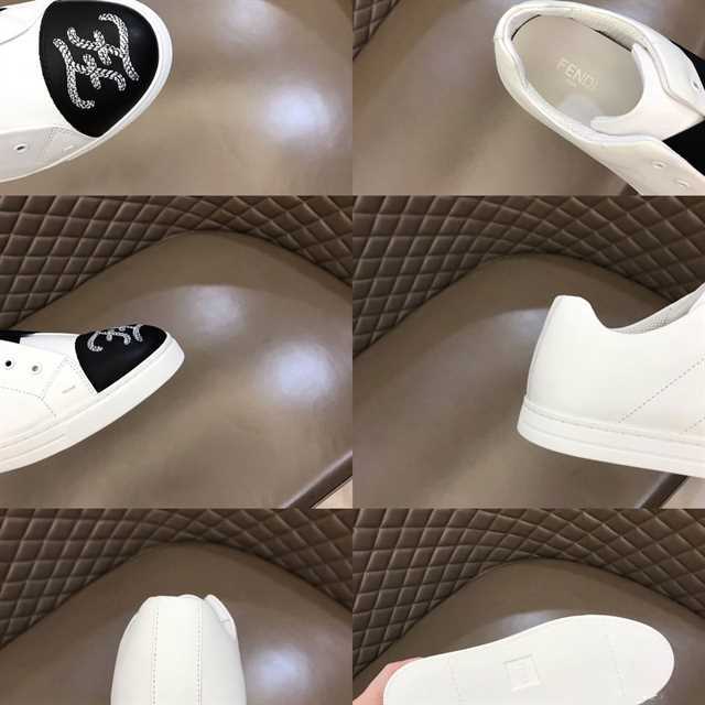 FEND1 FF MOTIF SLIP-ON SNEAKERS   FD12