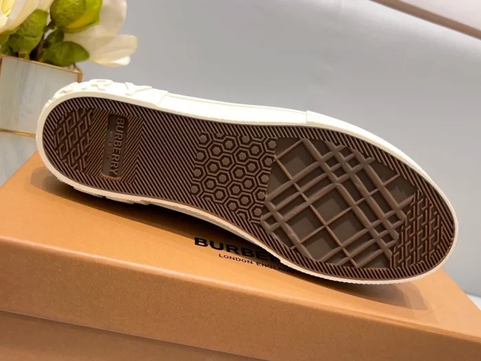 BURB5RRY CHECK COTTON SNEAKERS   BBR128