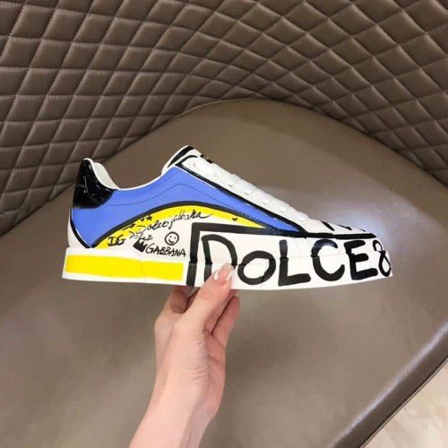 DOLCE AND  G@BB@N@ PORTOFINO SNEAKERS LIMITED EDITION    DG102