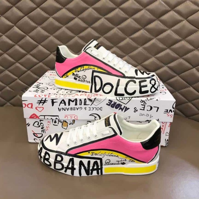 DOLCE AND  G@BB@N@ PORTOFINO SNEAKERS LIMITED EDITION    DG101