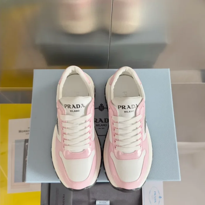 PR@DA@ PRAX 01 RE-NYLON SNEAKERS   PRD066