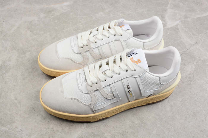 L@nvin Mesh and Suede Sneakers