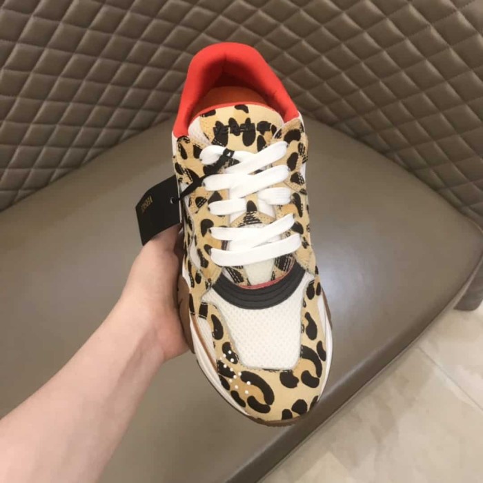 VERS@CE LEOPARD PRINT SNEAKERS   VS37