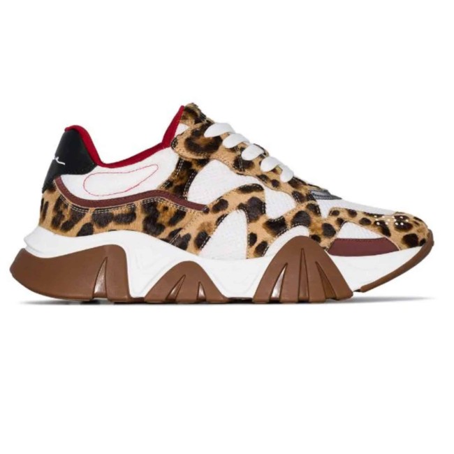 VERS@CE LEOPARD PRINT SNEAKERS   VS37