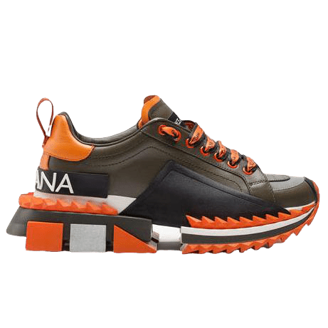 DOLCE    G@BB@N@ SUPER QUEEN MULTICOLOR SNEAKERS   DG34