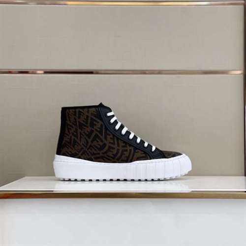 Fendi High Top Sneaker   FD28