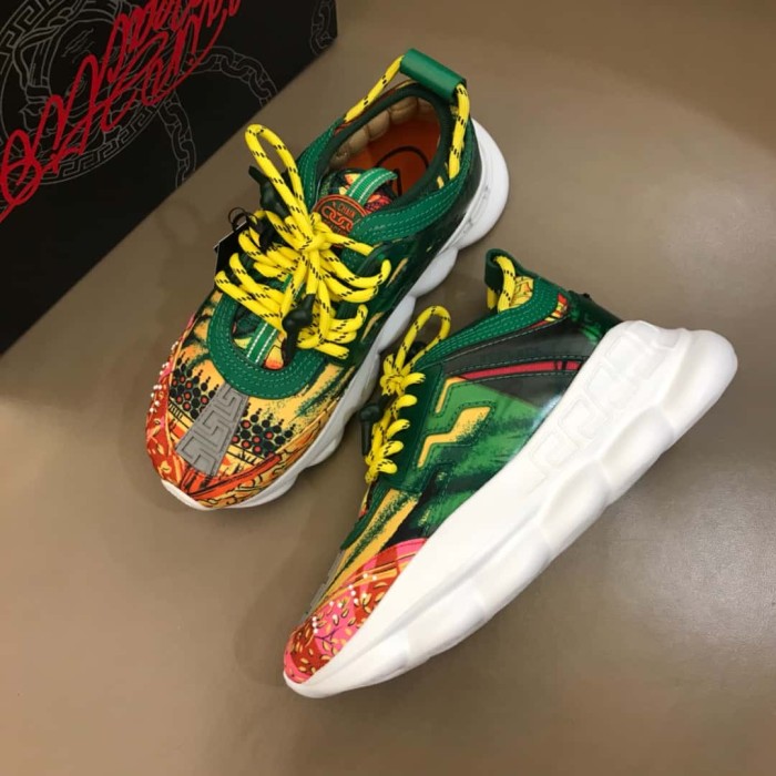 VERS@CE CHAIN REACTION SNEAKERS   VS9
