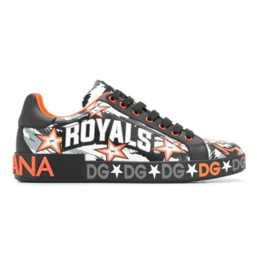 DOLCE    G@BB@N@ PORTOFINO JUNGLE SPORT SNEAKERS   DG88