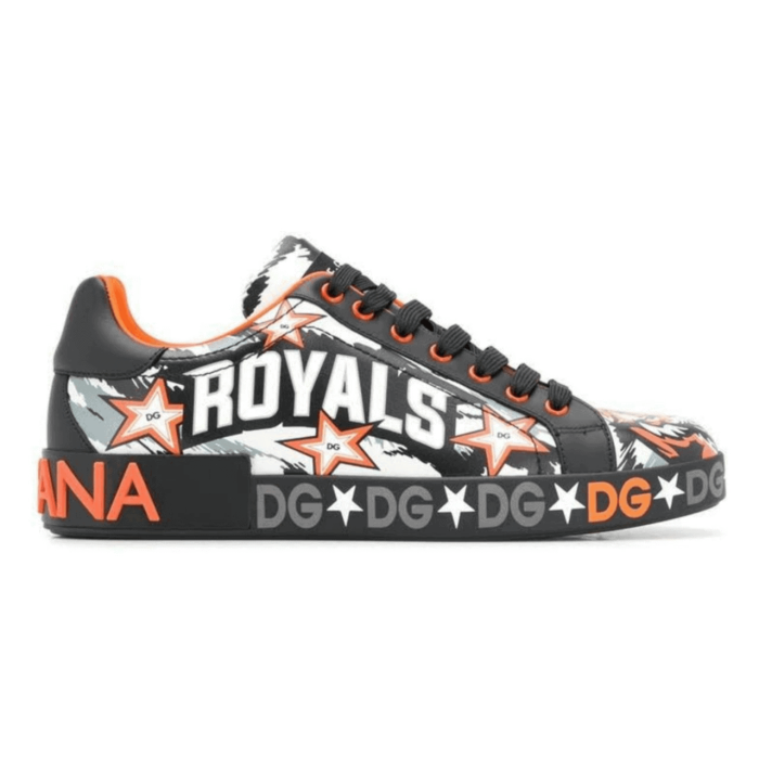 DOLCE    G@BB@N@ PORTOFINO JUNGLE SPORT SNEAKERS   DG88