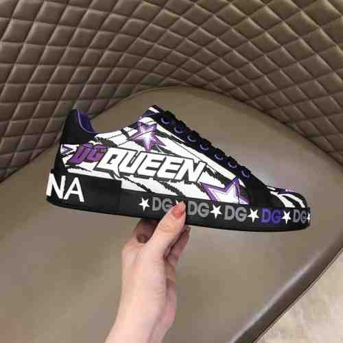 DOLCE    G@BB@N@ PORTOFINO JUNGLE SPORT SNEAKERS   DG89