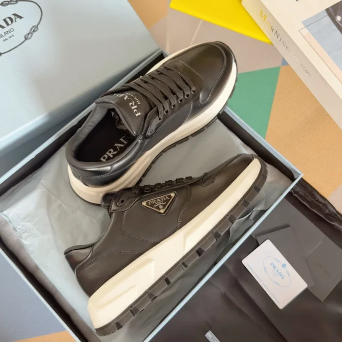 PR@DA@ PRAX 01 RE-NYLON SNEAKERS   PRD067